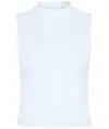 Top corto donna a collo alto SF