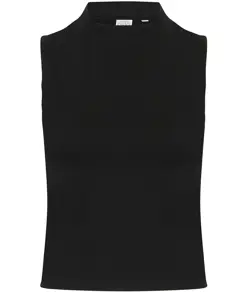 Top corto donna a collo alto SF