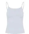 Top corto slim in jersey elasticizzato da donna Build Your Brand