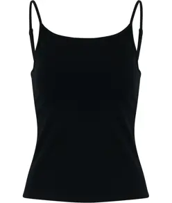 Top corto slim in jersey elasticizzato da donna Build Your Brand