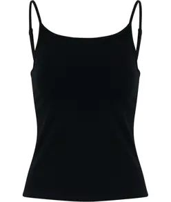 Top corto slim in jersey elasticizzato da donna Build Your Brand