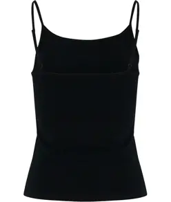 Top corto slim in jersey elasticizzato da donna Build Your Brand