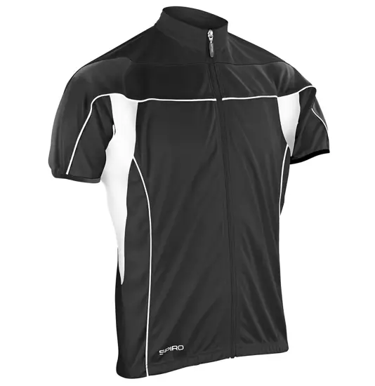 Top da ciclismo Spiro con zip intera Spiro