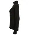 Top donna a manica lunga con zip a ¼ Tombo