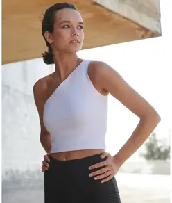 Top monospalla da donna SF