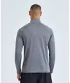 Top performance a maniche lunghe con zip a ¼ uomo TriDri® TriDri