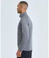 Top performance a maniche lunghe con zip a ¼ uomo TriDri® TriDri