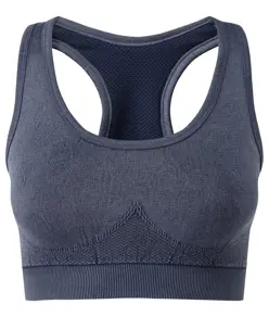 Top reggiseno modellante multisport seamless 3D fit denim Tridri® TriDri