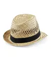 Trilby estivo in paglia Beechfield