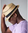 Trilby estivo in paglia Beechfield