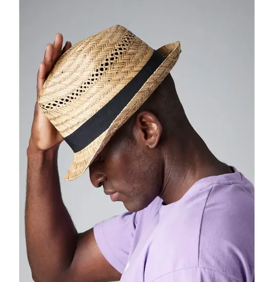 Trilby estivo in paglia Beechfield