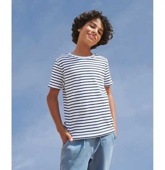 T-shirt a righe bambino SF