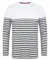 T-shirt a righe bretoni a maniche lunghe Front Row