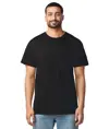 T-shirt adulto in cotone leggero senza etichetta Gildan