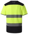 T-shirt alta visibilità bicolore (HVJ400) YOKO
