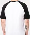 T-shirt baseball bicolore a maniche corte Kariban