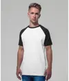 T-shirt bicolore maniche raglan Build Your Brand
