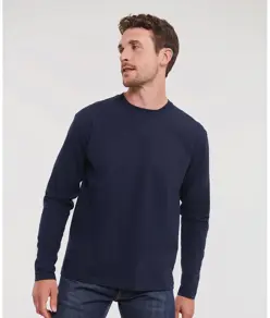 T-shirt classica a maniche lunghe Russell