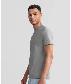 T-shirt classica pesante in cotone ringspun Russell