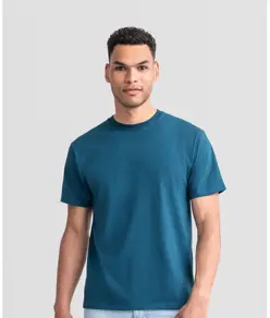 T-shirt classica pesante in cotone ringspun Russell