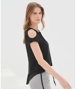 T-shirt con dettaglio a goccia SF