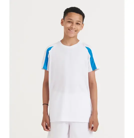T-shirt Cool a contrasto bambino AWDis Just Cool