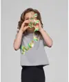 T-shirt corta bambina in jersey Build Your Brand