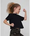 T-shirt corta bambina in jersey Build Your Brand