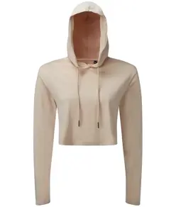 T-shirt corta da donna a maniche lunghe con cappuccio TriDri® TriDri