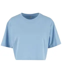 T-shirt corta oversize da donna Build Your Brand