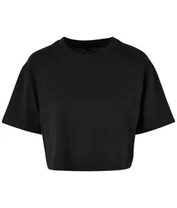 T-shirt corta oversize da donna Build Your Brand