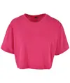 T-shirt corta oversize da donna Build Your Brand