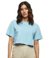 T-shirt corta oversize da donna Build Your Brand
