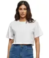 T-shirt corta oversize da donna Build Your Brand