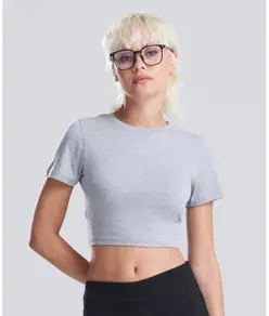 T-shirt corta triblend donna AWDis Just T's