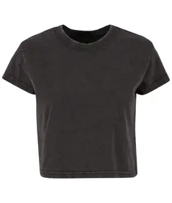 T-shirt corta vintage donna Build Your Brand