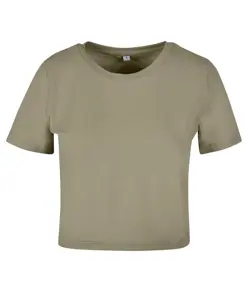 T-shirt cropped donna Build Your Brand