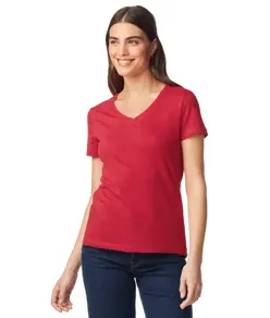 T-shirt da donna con scollo a V Softstyle™ Gildan