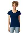 T-shirt da donna con scollo a V Softstyle™ Gildan