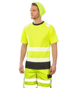 T-shirt di sicurezza riciclata Result Recycled