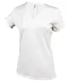 T-shirt donna a maniche corte con scollo a V Kariban
