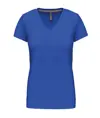 T-shirt donna a maniche corte con scollo a V Kariban