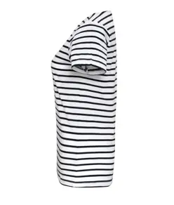T-shirt donna coastal Marinière a maniche corte Asquith & Fox