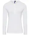 T-shirt donna con maniche arrotolate Long John Premier