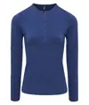 T-shirt donna con maniche arrotolate Long John Premier