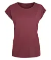 T-shirt donna con spalle scese Build Your Brand