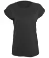 T-shirt donna con spalle scese Build Your Brand