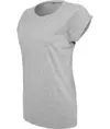 T-shirt donna con spalle scese Build Your Brand