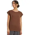 T-shirt donna con spalle scese Build Your Brand