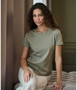 T-shirt donna in cotone Pima (1451) Tee Jays